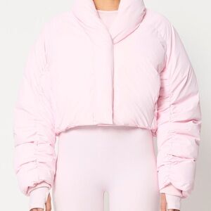 Khy Cropped Women's Puffer Jacket NWT